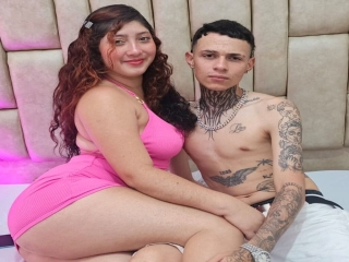 Sexo por webcam con Milenaandcamilo
