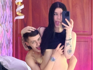 Sexo por webcam con Sophieandesteban