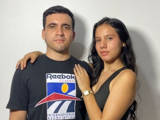 Sexo por webcam con Sydneyandthomas